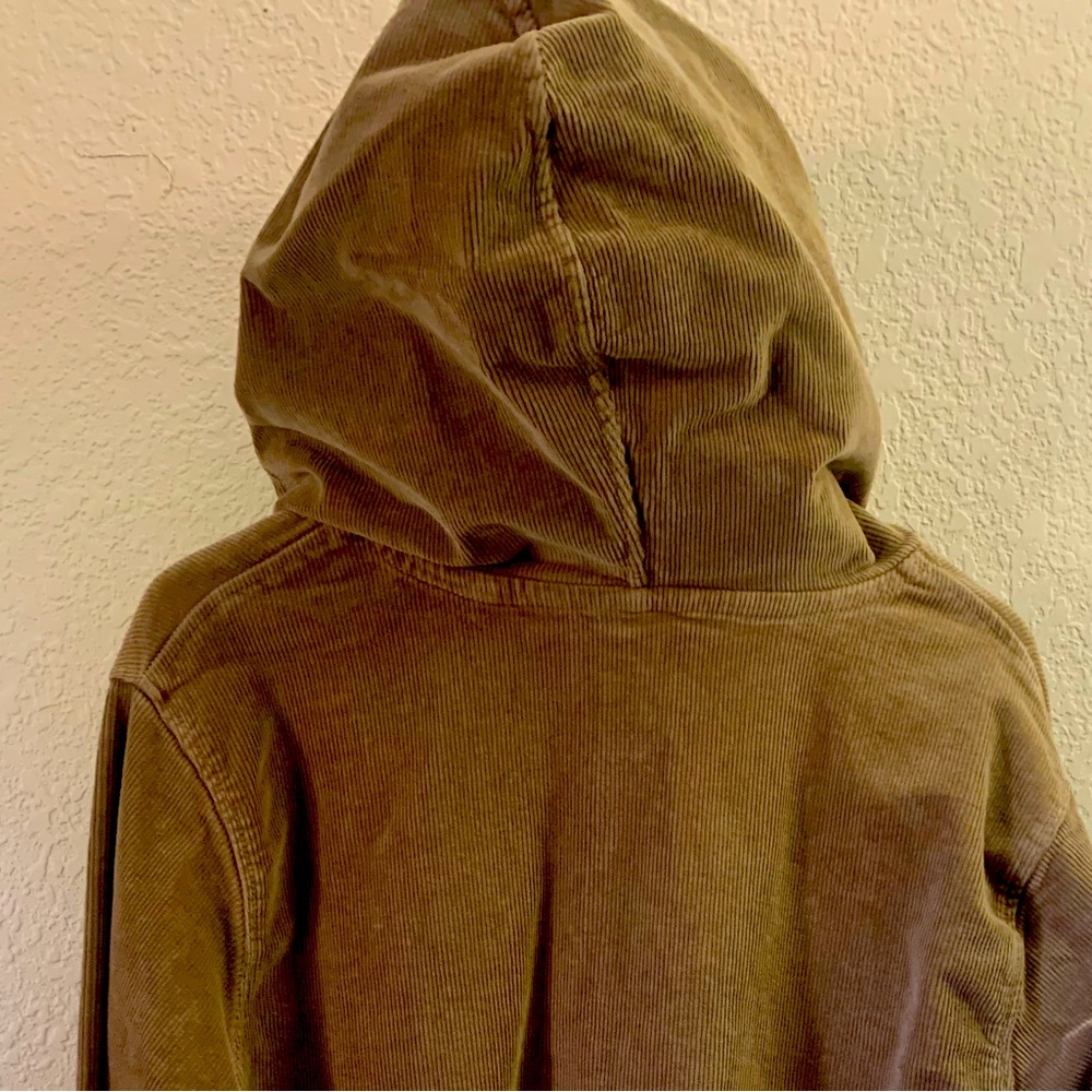 Birdwell Britches hooded corduroy pull over xxl